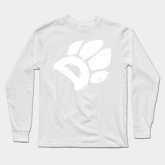 Daiki - "D" Paw Long Sleeve T-Shirt by tcksart